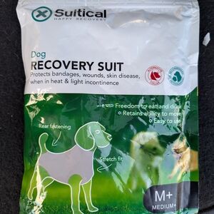 SUITICAL AFTER-SURGERY PETWEAR DOG RECOVERY SUIT Medium Black